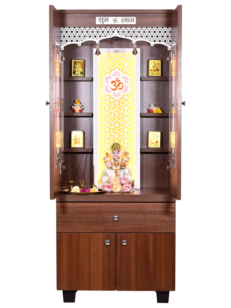 wooden-mandir-5-feet-height-walnut-colour