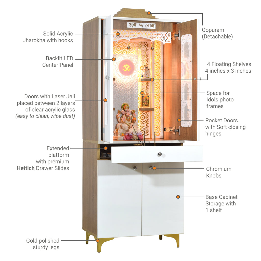 detailes-specification-view-of-the-mandir-store-wooden-mandir-with-pocket-doors-and-lights